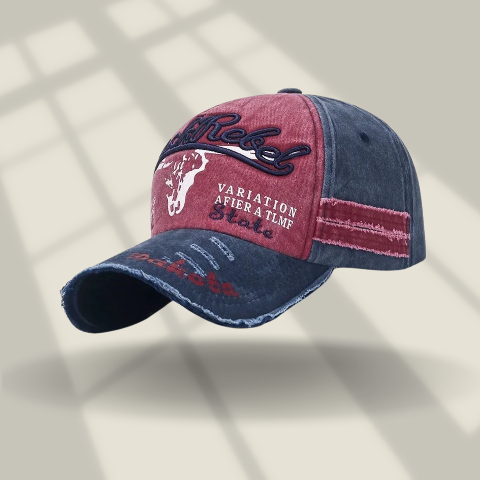Vintage Two-Tone Fashion Cap